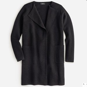 J. Crew Juliette Collarless Sweater-Blazer NWOT